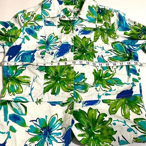 Coldwater Creek Floral Print Midweight Jacket - Picture 8 of 8